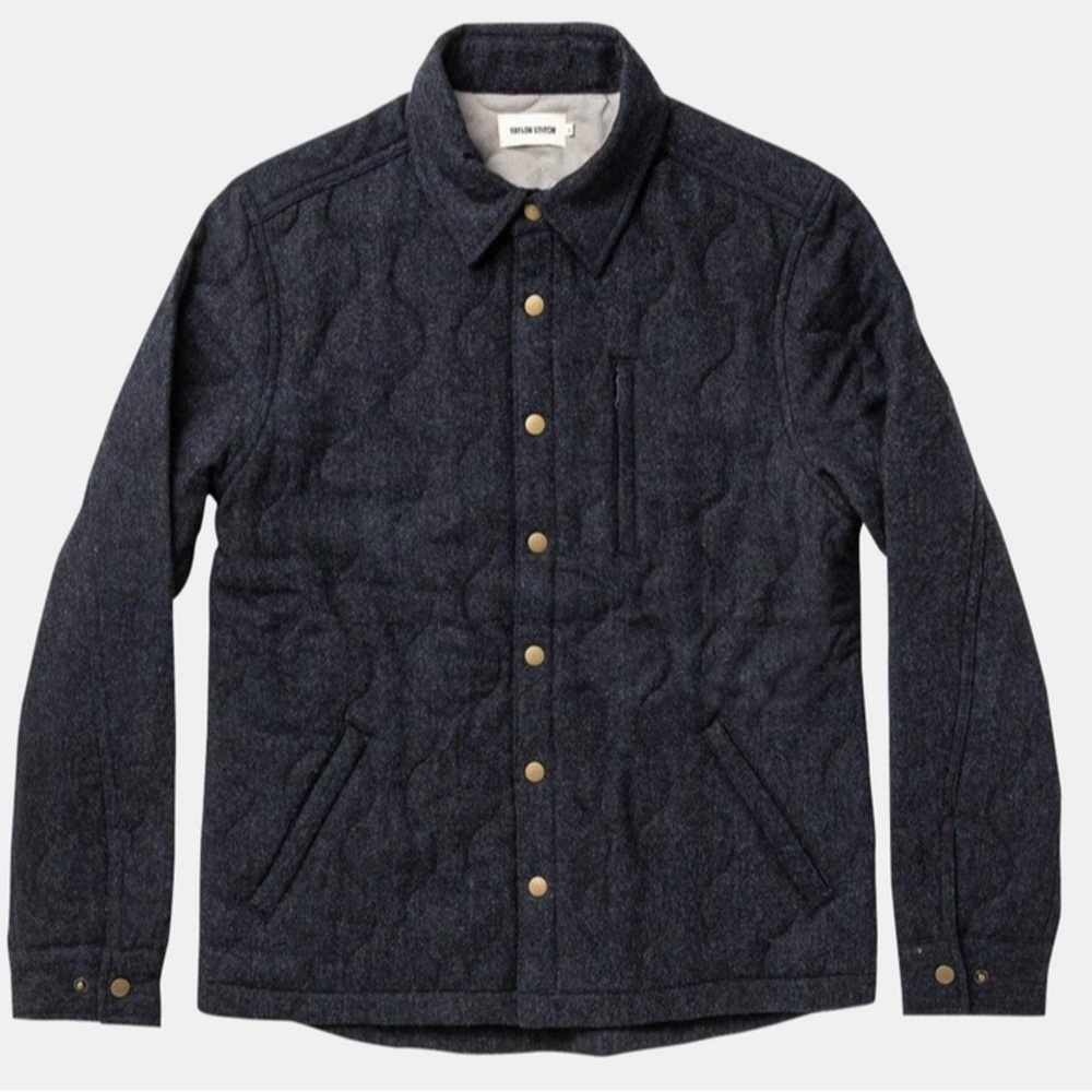 Taylor Stitch Wilton Jacket in Navy Birdseye Wool
